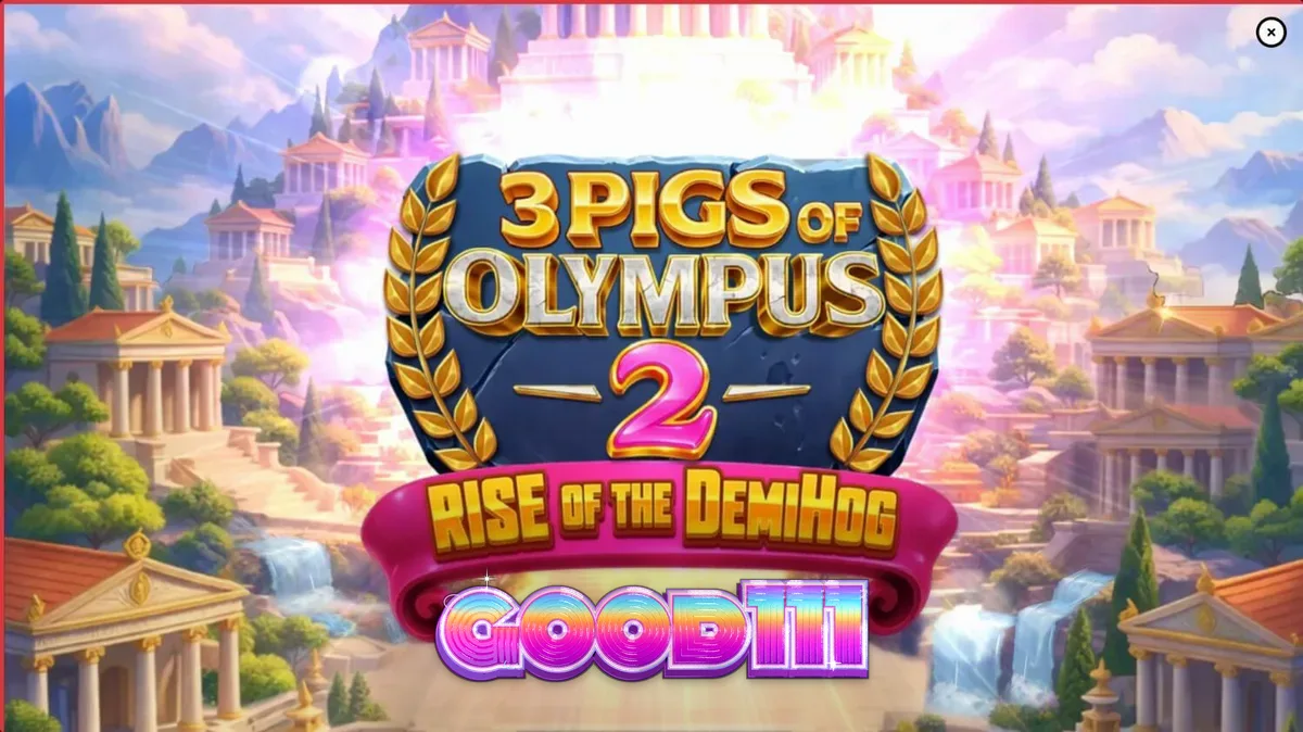 3 Pigs of Olympus 2 Rise of the DemiHog স্লট গেমের গ্রিক পৌরাণিক থিমযুক্ত ইন্টারফেস